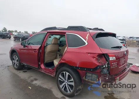 2018 Subaru Outback 2.5I Limited z USA, uszkodzony, nr VIN 4S4BSANCXJ3272840